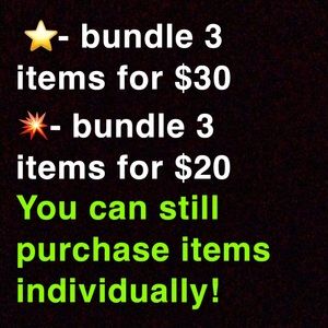 Bundle my closet to save!